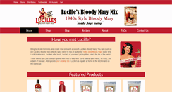 Desktop Screenshot of lucillesbloodymarymix.com